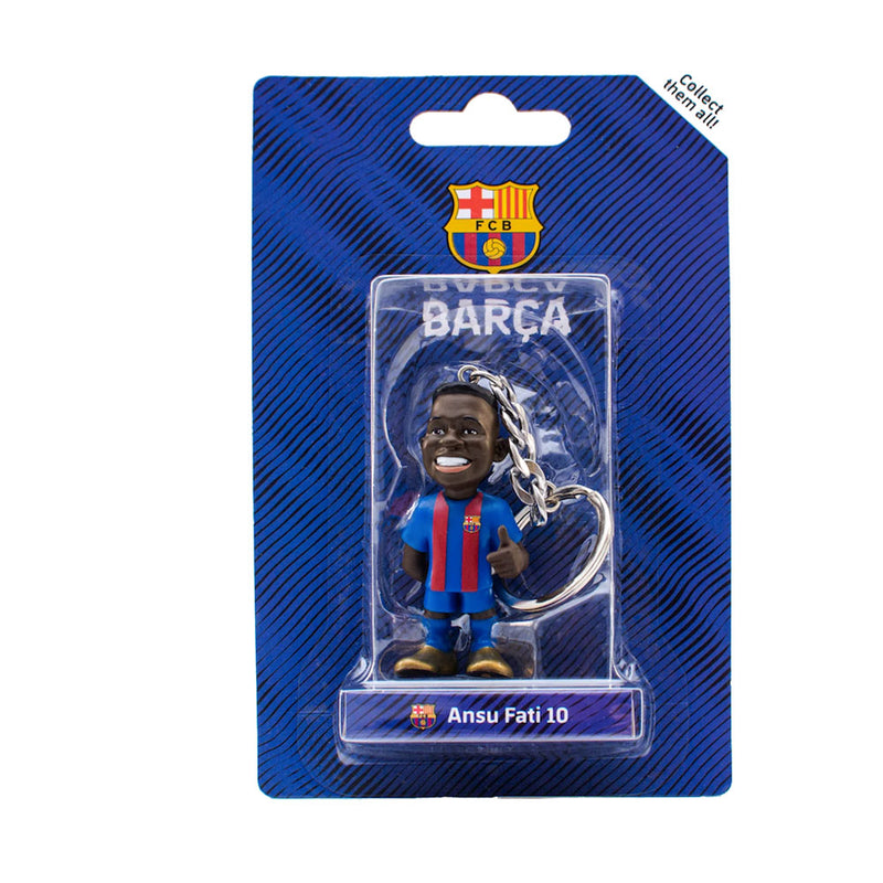 ANSU FATI FCB MINIX KEYCHAIN