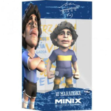 MINIX FIGURA 10 MARADONA AMARILLO AZUL