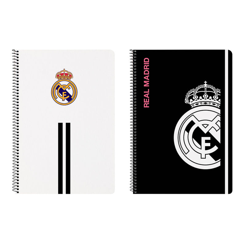 RM LIBRETA FOLIO TAPAS DURAS REAL MADRID 20/21