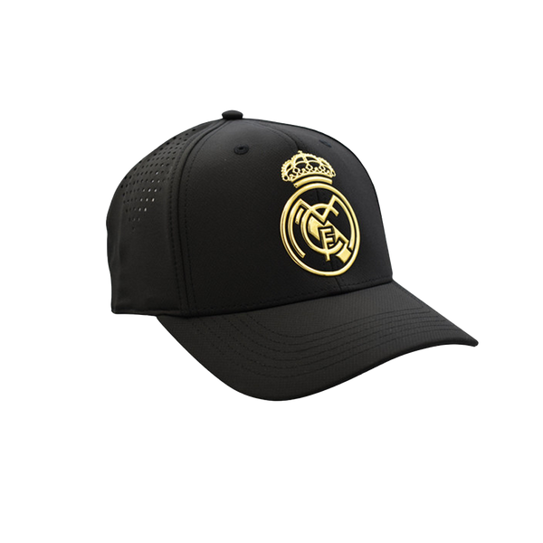 REAL MADRID GORRA NEGRA/DORADA