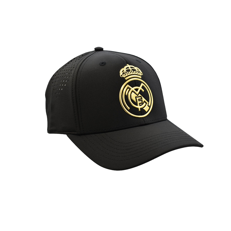 REAL MADRID GORRA NEGRA/DORADA