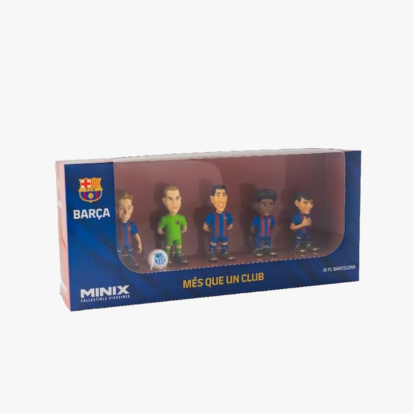 FCB PACK MINIX 5 JUGADORES