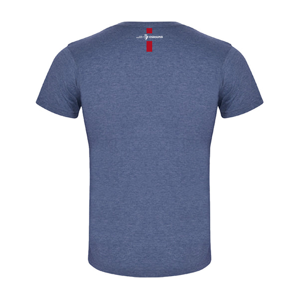 OSASUNA DENIM BLUE ADULT T-SHIRT