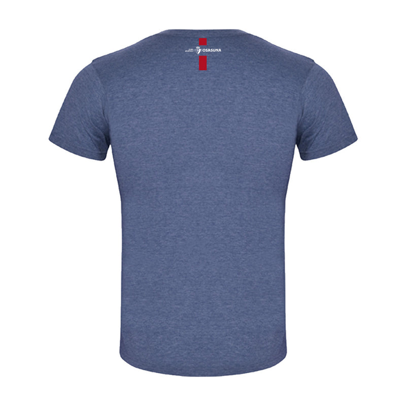 CAMISETA ADULTO AZUL DENIM OSASUNA